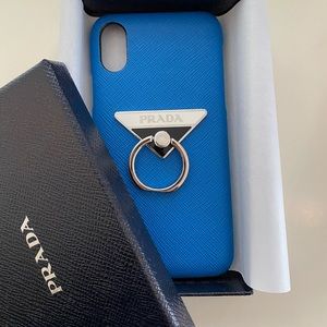 Prada Saffiano iPhone X phone case
